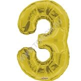 ВОЗДУШНЫЙ ШАР ЦИФРА "3"